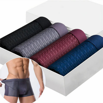 BAMBOO FIBRE BOXER SHORTS - FOR ALL-DAY COMFORT - 10 PACK